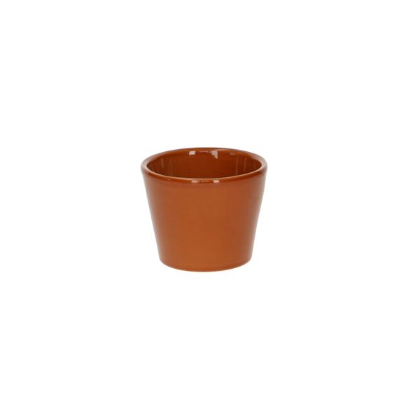 Bloempot, aardewerk, terracotta kleur, Ø7 cm