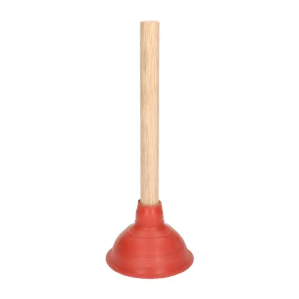 Gootsteenontstopper, beukenhout en natuurrubber