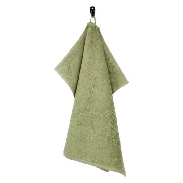 Keukendoek, Recycled katoen, Licht groen, 50 x 50 cm