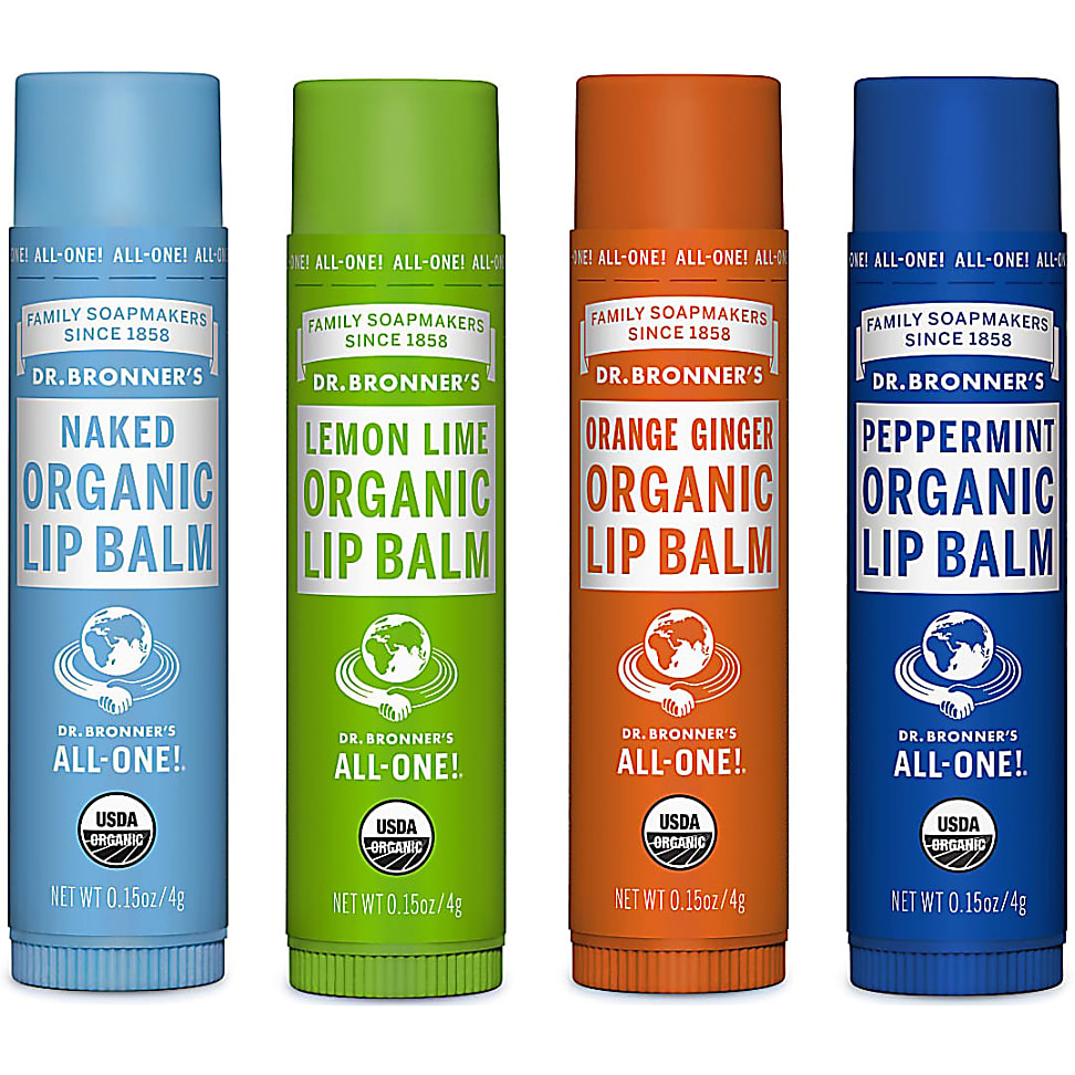 Dr. Bronner's Organic Lip Balm Orange Ginger