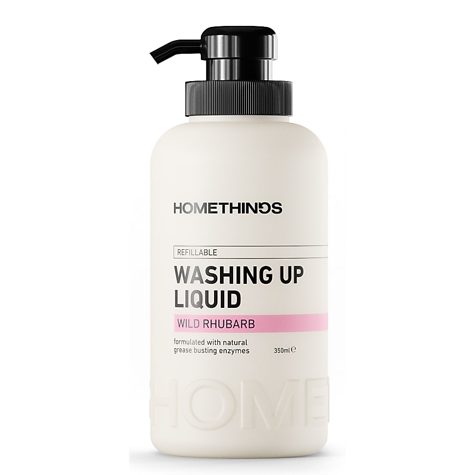 Homethings Eco Afwasmiddel - Wilde Rabarber