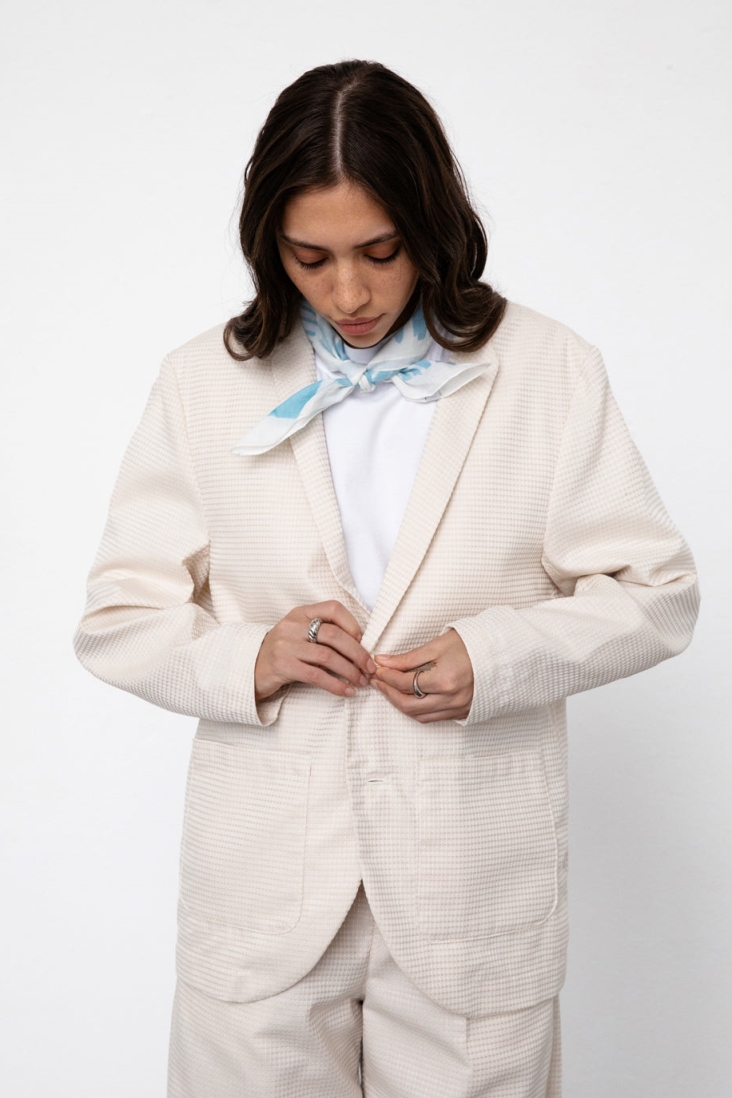 Rotholz Vegan Blazer - Zand