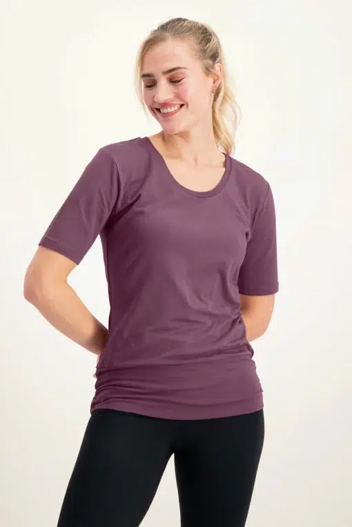 Kami Yoga Tee – Mauve