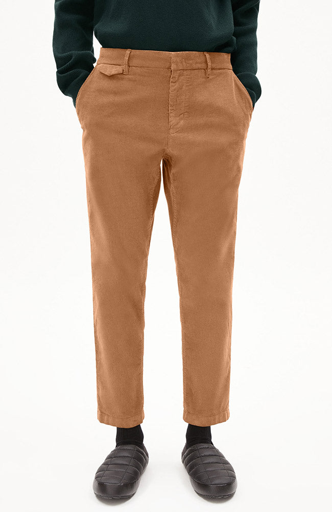Alvaaro broek premium bruin