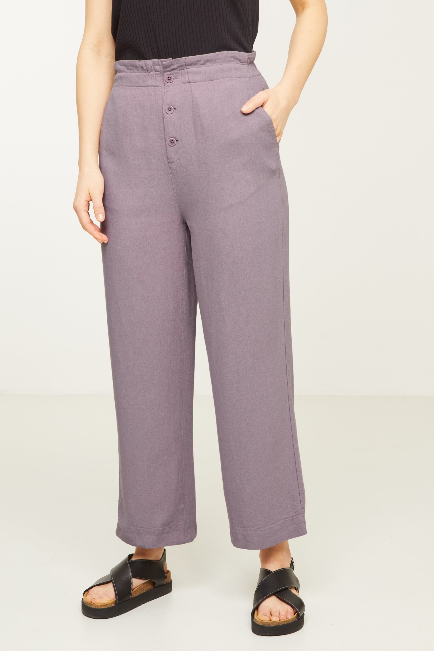 Recolution  Broek Liriope Grijs Lila