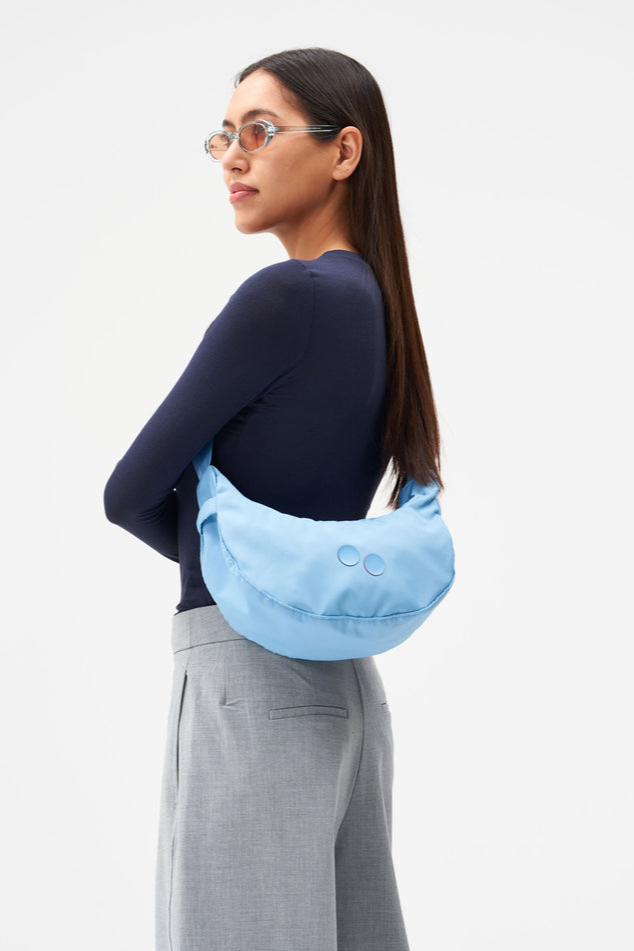 pinqponq  Schoudertas Krumm Small Aqua Blue