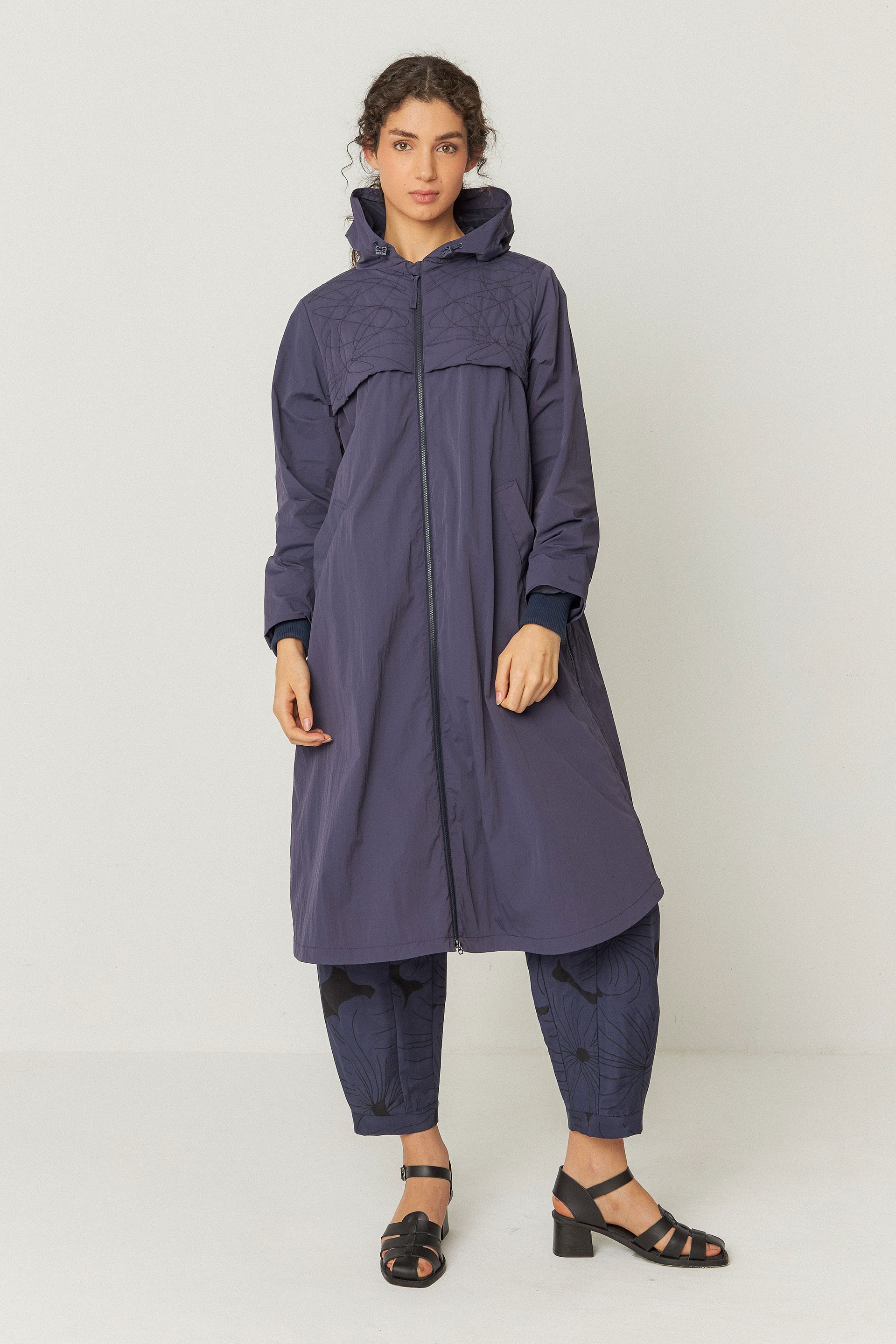 SKFK  Regenjas Ixone Marineblauw