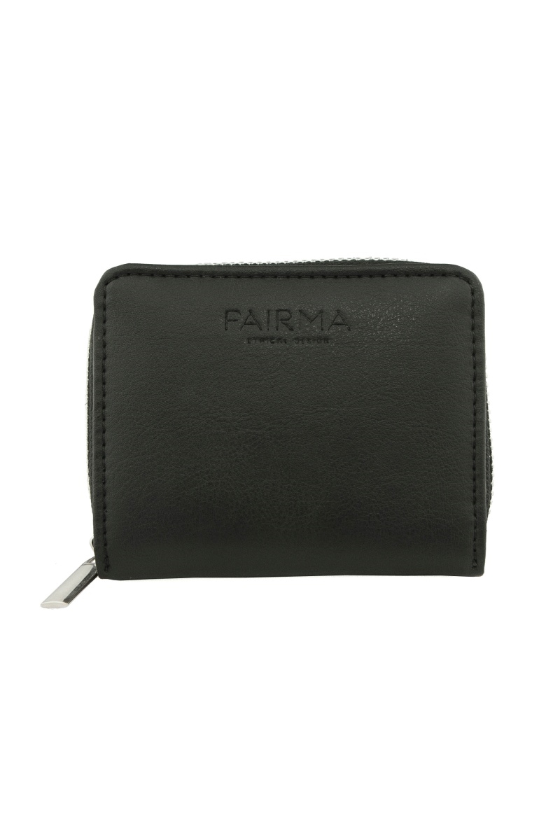 FAIRMA ETHICAL DESIGN  Portemonnee Dames Mooj Small Zwart