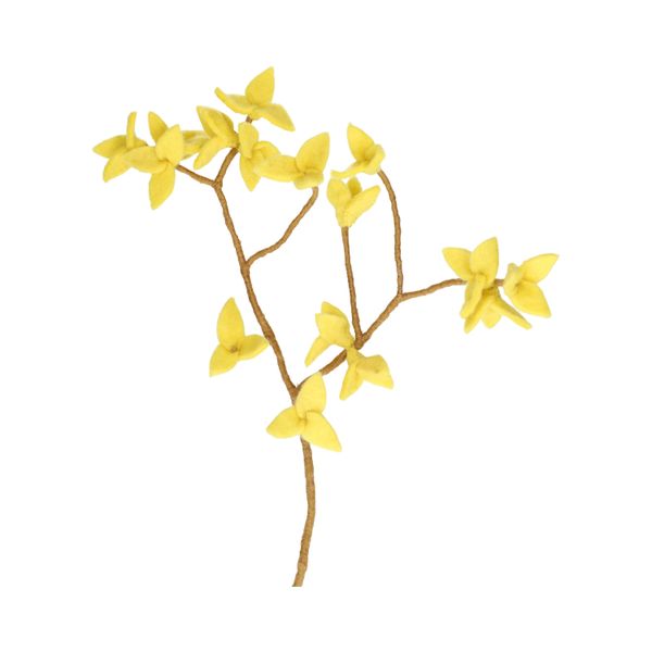 Tak forsythia, vilt, geel, 40 cm