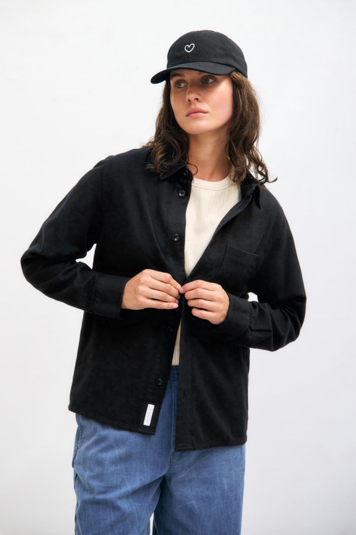 Rotholz  Shirt Flanel Zwart