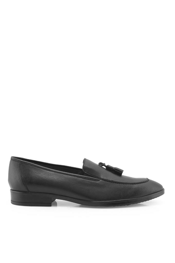 Noah mannen vegan Tassel Loafer Lissandro - Black