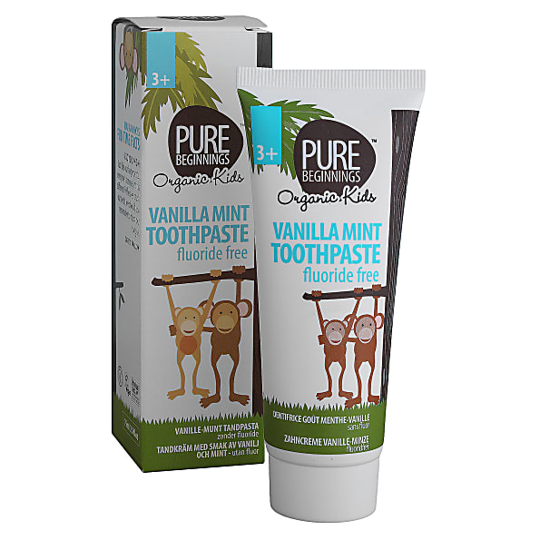 Pure Beginnings Tandpasta voor Kids met Vanille, Mint en Xylitol