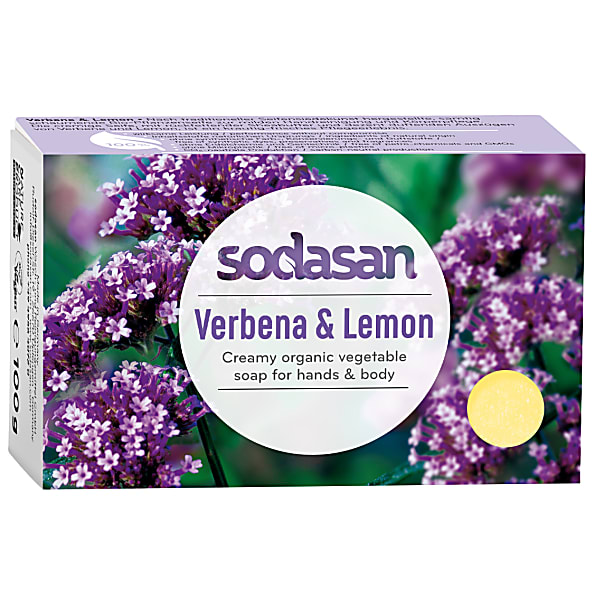 Sodasan Zeep Bar Verbena & Citroen 100g