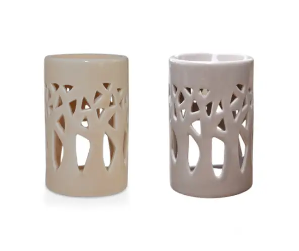Keramieken aromabrander Zen Arome - Beige of Grijs