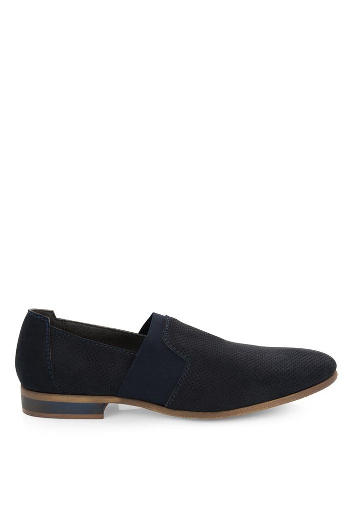 Noah mannen vegan Slip On Francesco - Blue