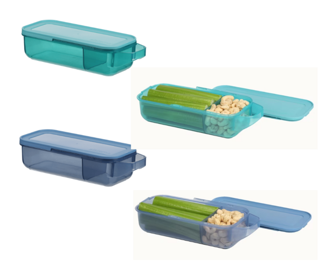 Sistema r-PET Ocean Bound Plastic to Go snackdoos Snack and Slide 445ml