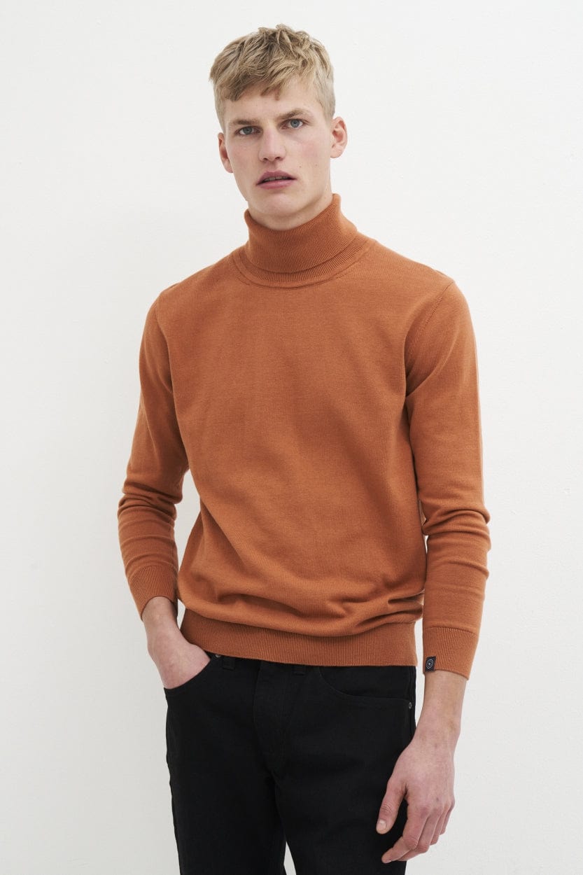 Kuyichi mannen vegan Thomas Coltrui Warm Rust