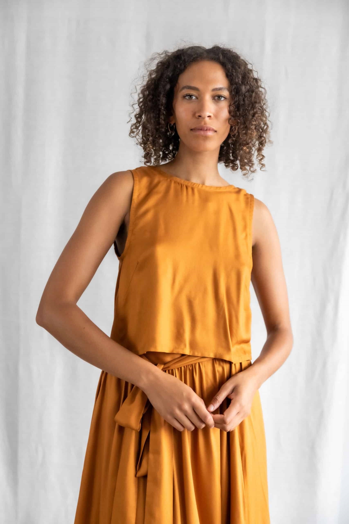 Jyoti Fair Works  Top Kiran Koper Oranje