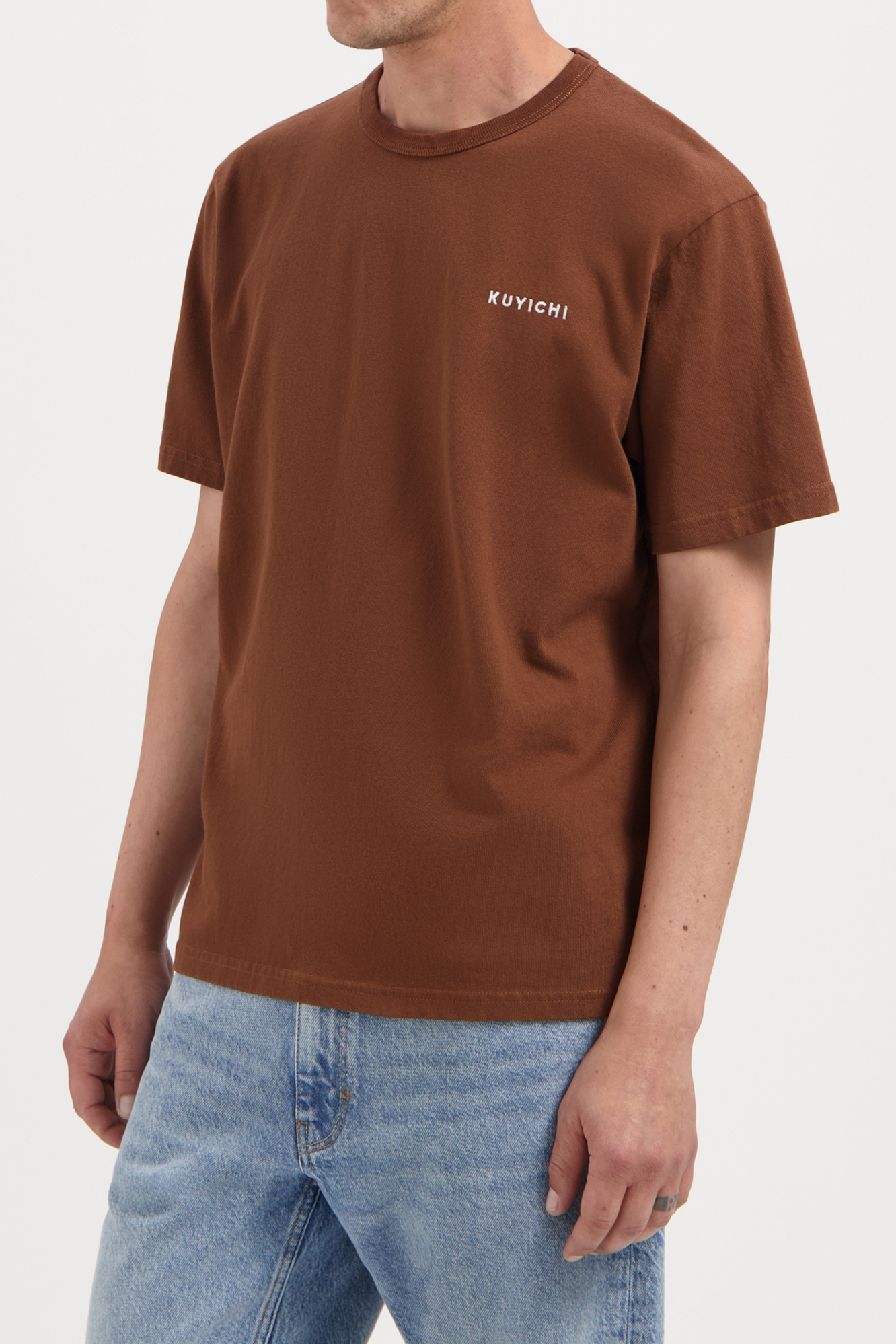 Kuyichi Liam T-Shirt - Lichtbruin