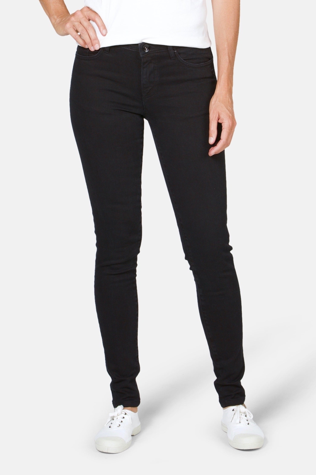 TORLAND  Skinnyjeans Rosa Zwart