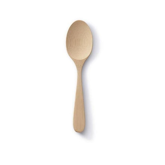 Bambu Serving Spoon. Bamboe houten opscheplepel.