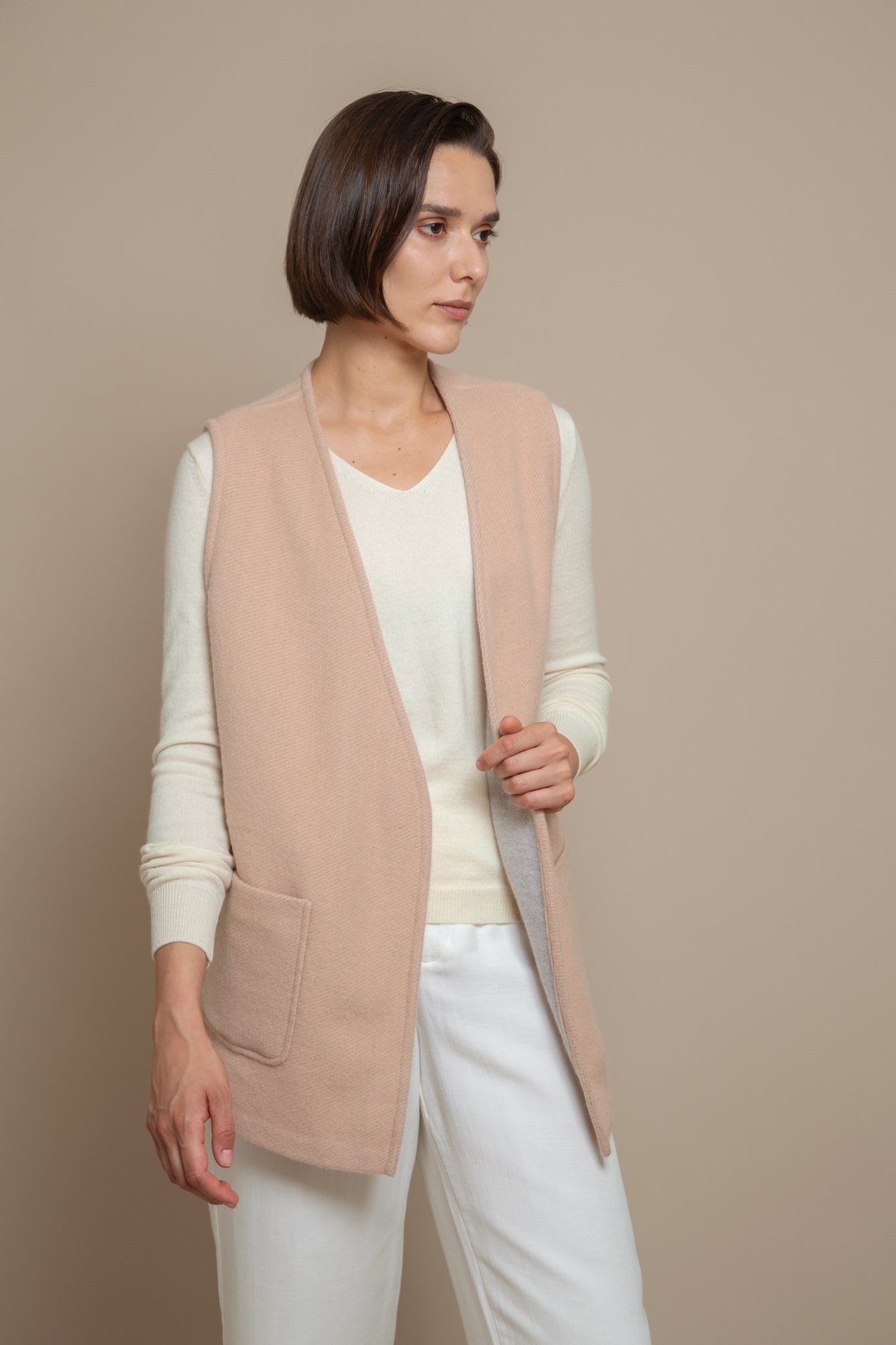 Alpaca-wool Blend Vest