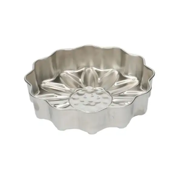Bakvorm, kamille, gerecycled rvs, PFAS-vrij, Ø 20 cm