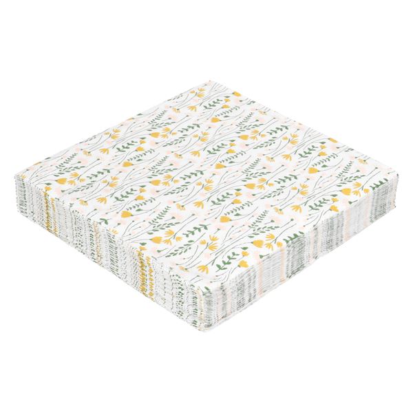 Servetten, papier, veldbloemen, 33 x 33 cm, 20 stuks