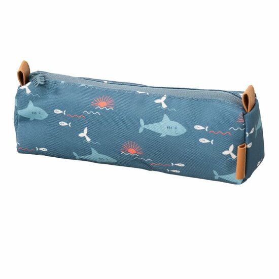 Fresk rond etui van gerecycled plastic - Shark