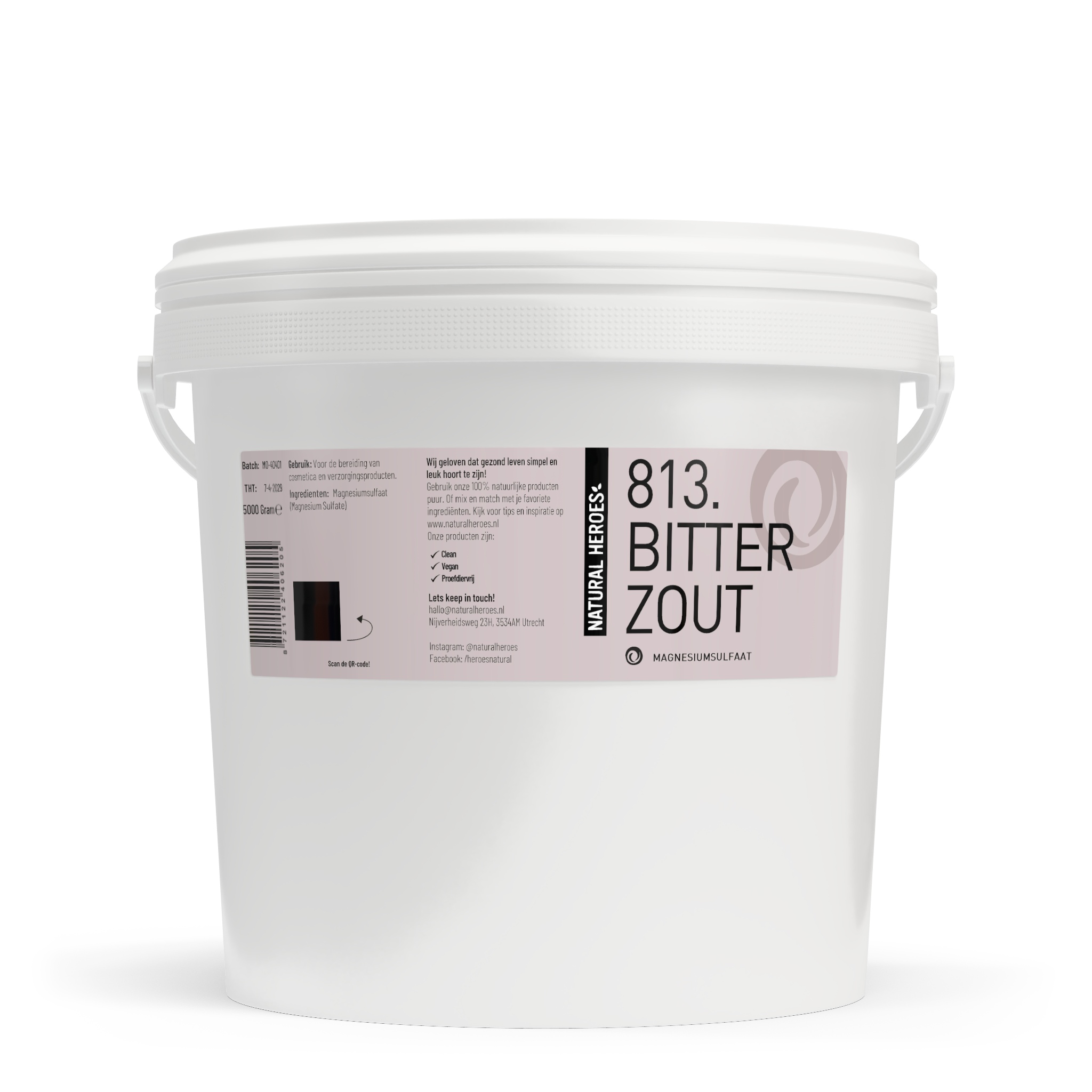 Bitterzout (Epsom zout / Magnesiumsulfaat)