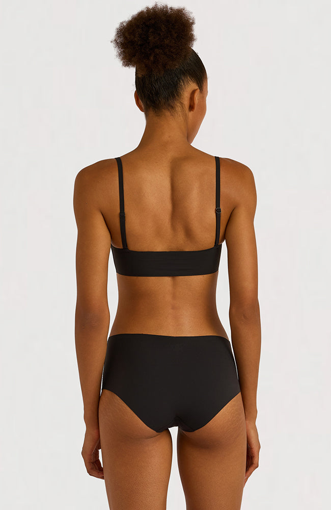 Bare high rise briefs zwart