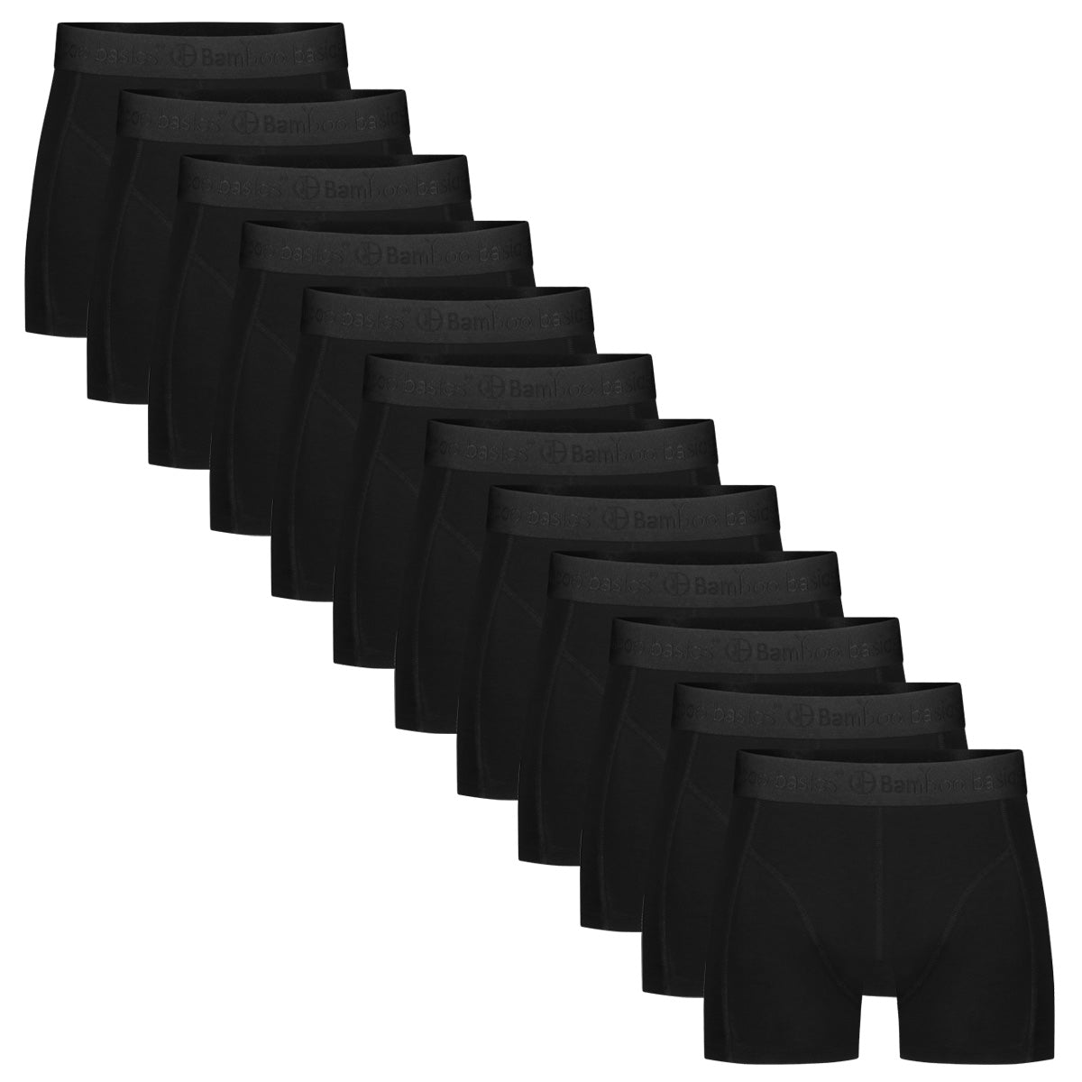 Boxershorts Rico (12-pack) - Zwart Ton Sur Ton