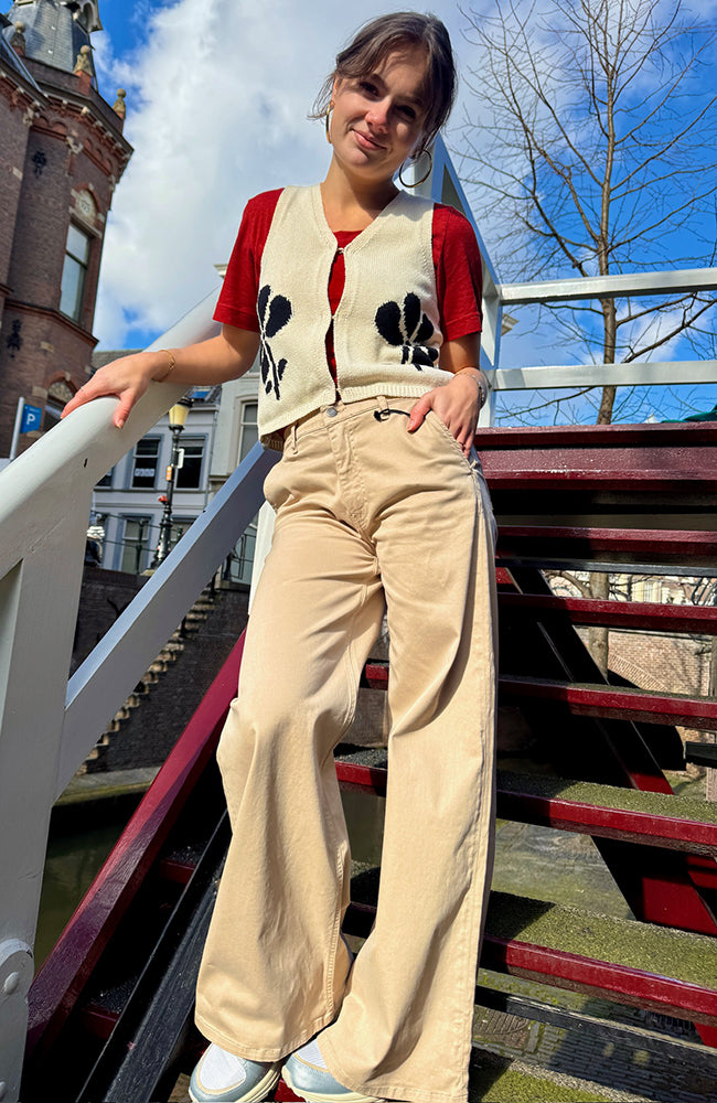 Chelsea Mid Loose chino sand