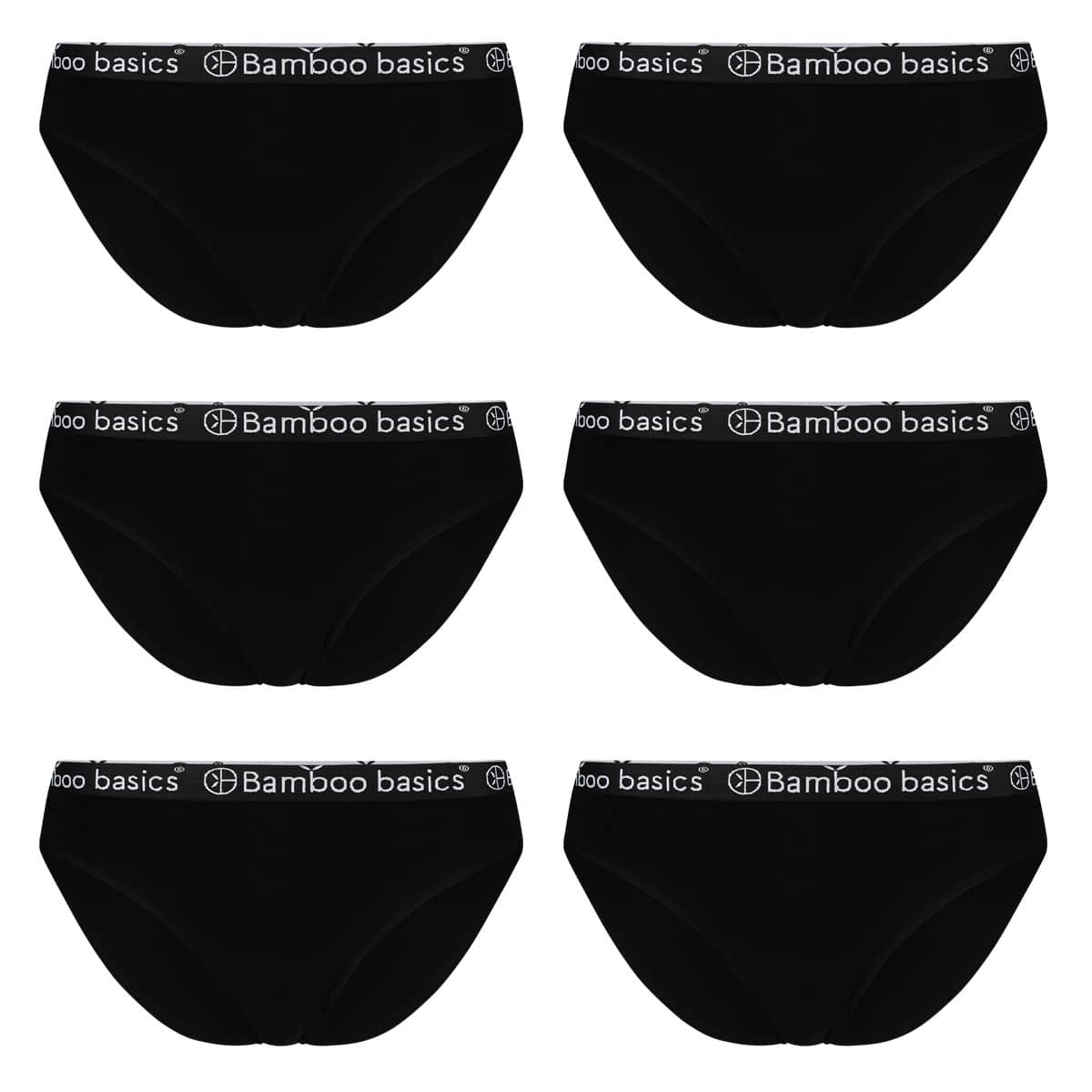 Voordeelbundel: Slips Yara (6-pack) - Zwart
