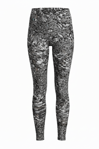 WiDDA  Leggings Basic Grijs Patroon
