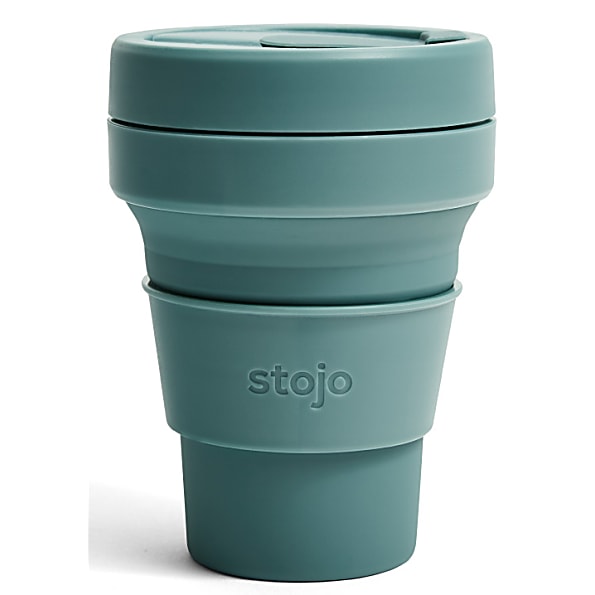 Stojo Opvouwbare Pocketbeker 355ml - Eucalyptus