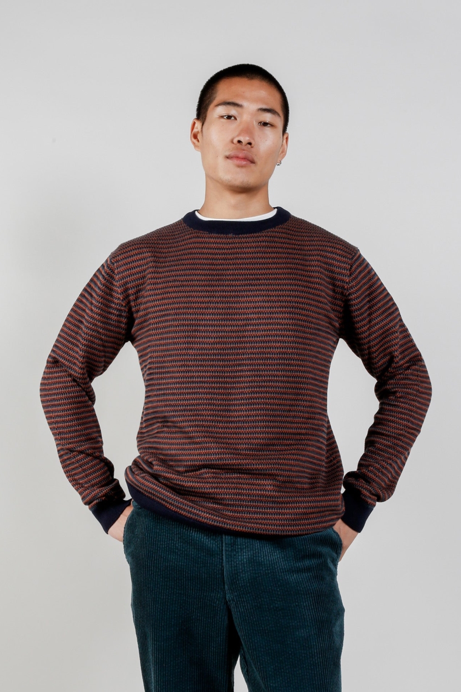 KOMODO mannen vegan Jumper Opaal Aarde