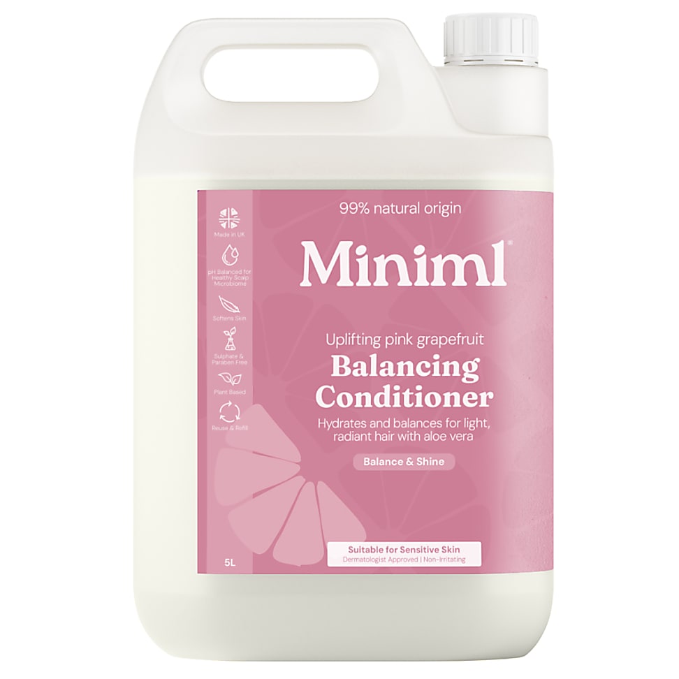 Miniml Conditioner Roze Grapefruit & Aloë Vera - 5L Refill