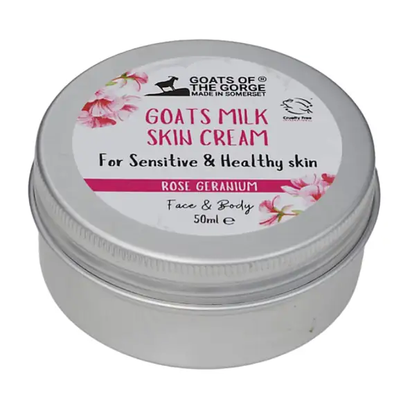 Goats of the Gorge Geitenmelk Huidcreme 50ml - Geranium