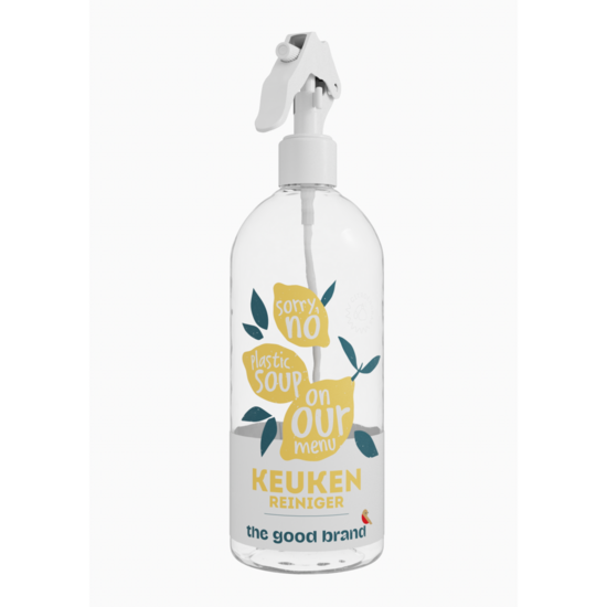The Good Brand rPET lege sprayfles voor de Keukenreiniger pods