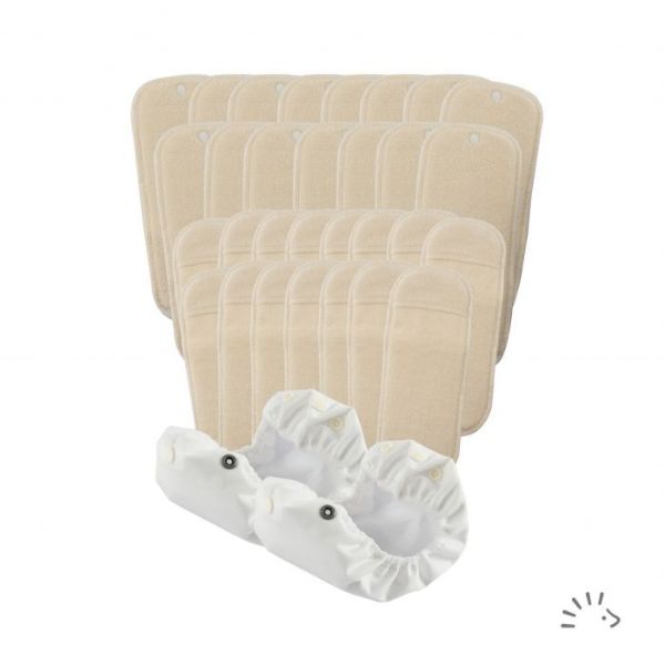 Popolini EasyFree Pouche en Booster set - Maat L (9-15 kilo)