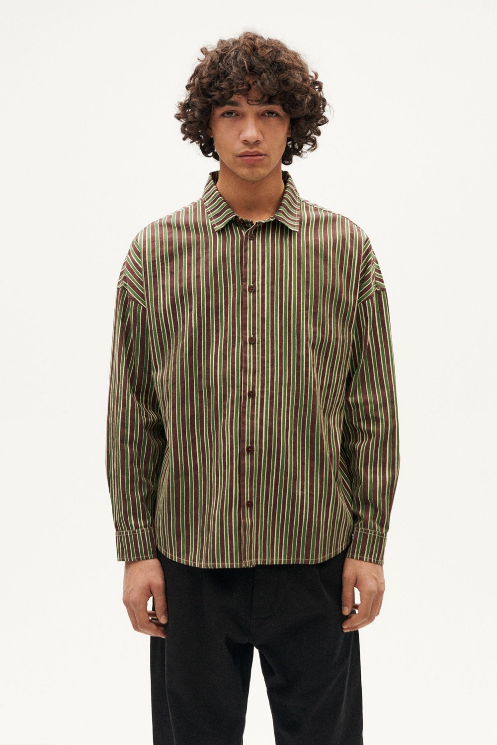 Thinking MU Haru Shirt - Donkerbruin