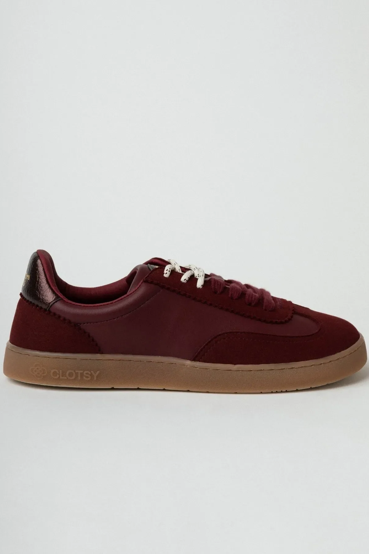 Clotsy  Sneakers Senda Bordeauxrood