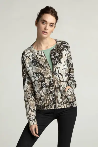 Lovjoi Boca Python Blousejack - Beige