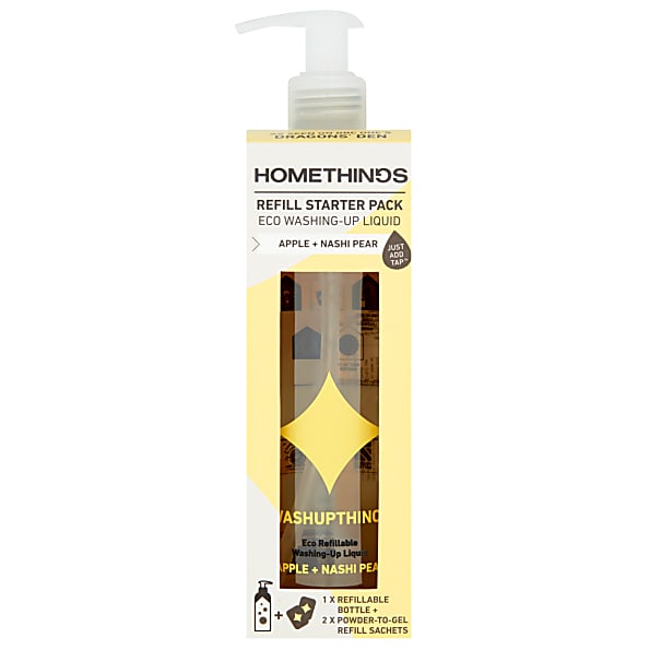 Homethings Eco Afwasmiddel Starterspakket fles + 2 zakjes