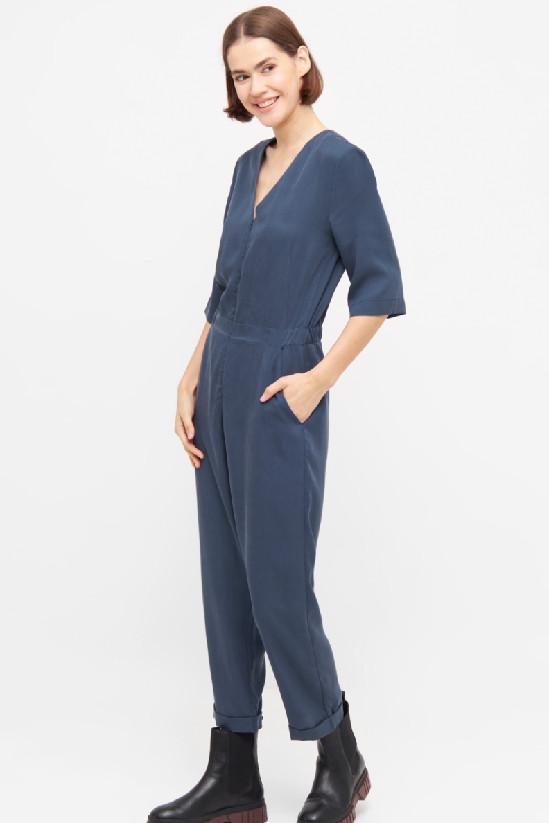 WiDDA  Jumpsuit Jill Rookblauw