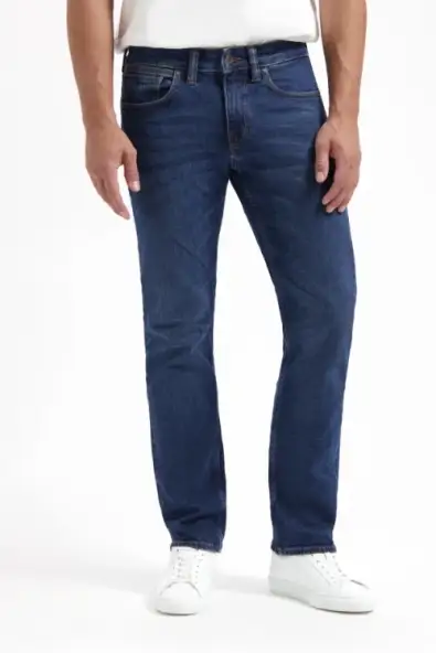 Kuyichi Nick Straight Jeans - Extra Donkerblauw