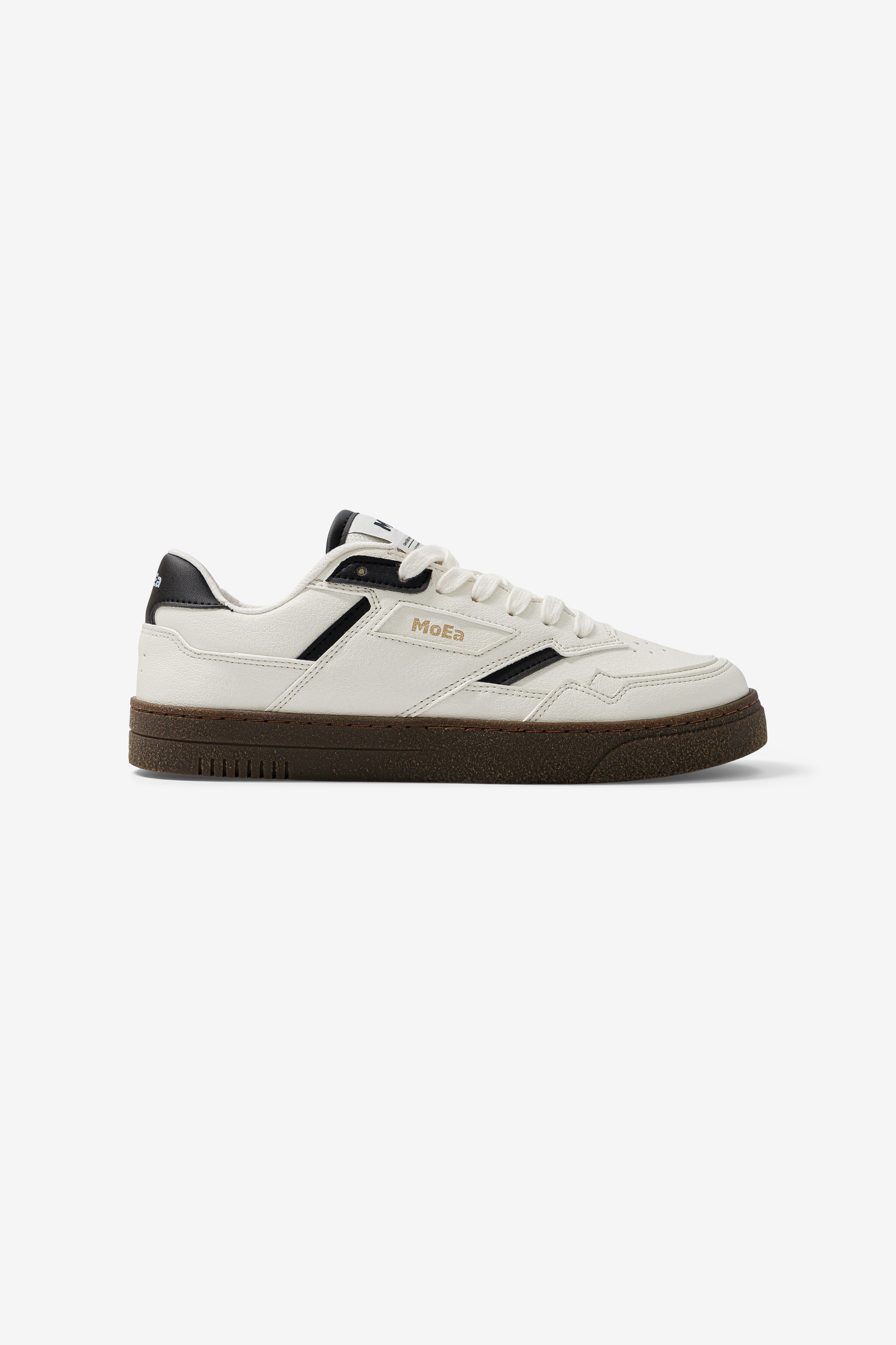MoEa mannen vegan Sneakers Gen9 Corn Grained Wit & Zwart