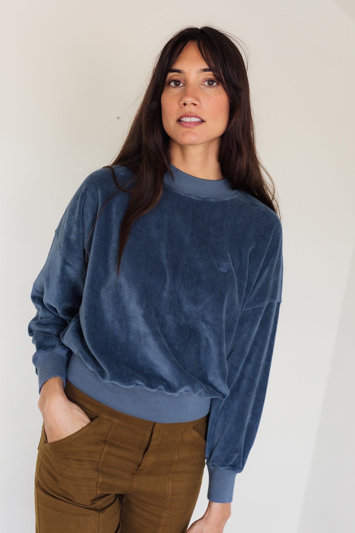 TWOTHIRDS  Sweatshirt Binz Blauw