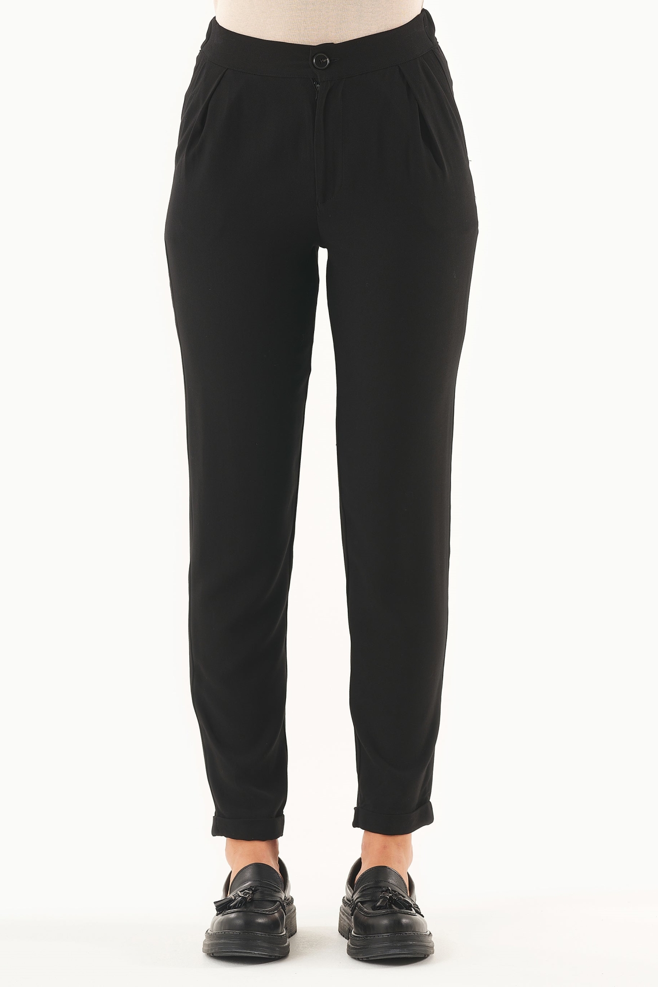 ORGANICATION  Broek Ecovero Zwart